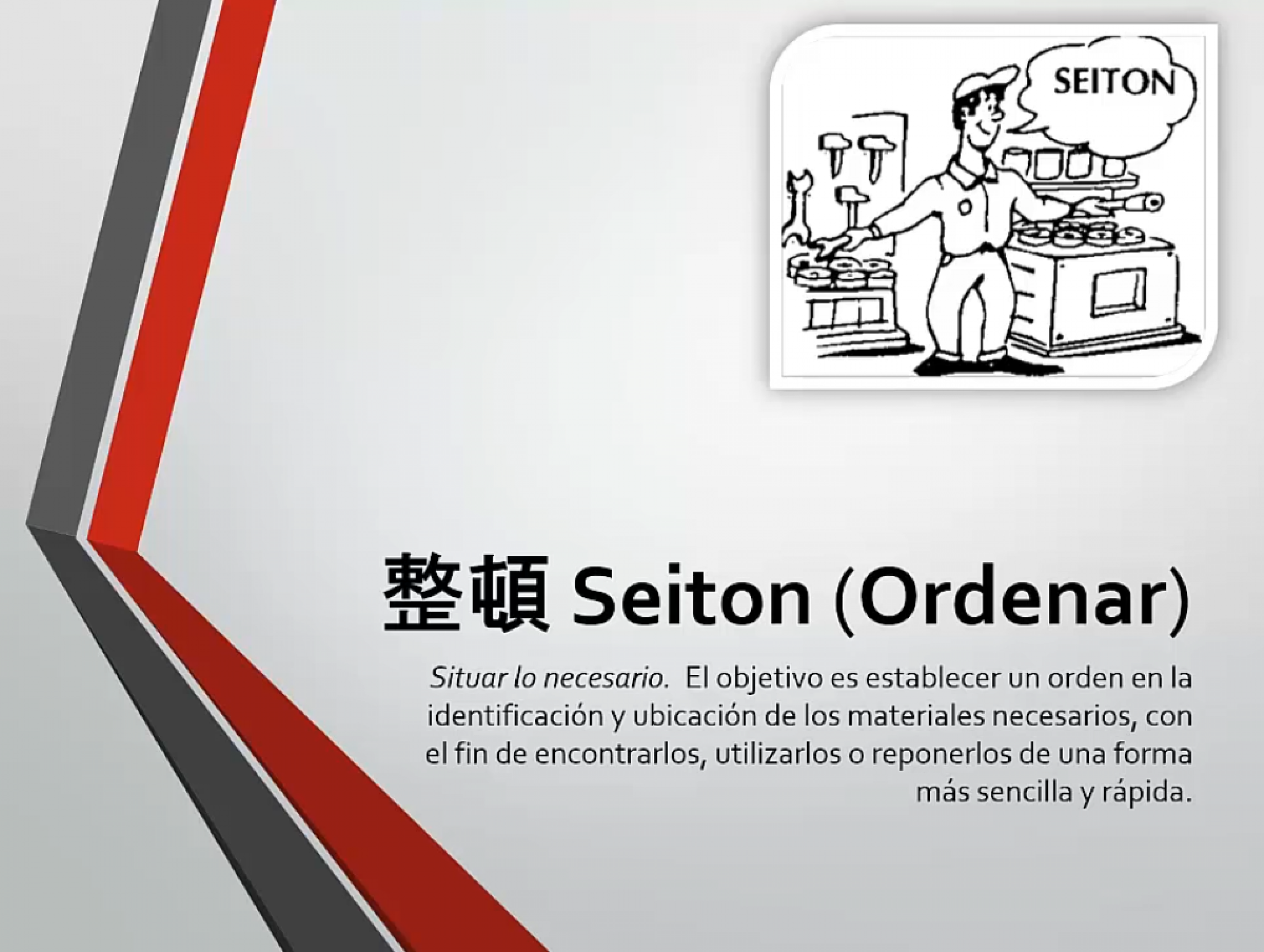 Seiton (Ordenar)