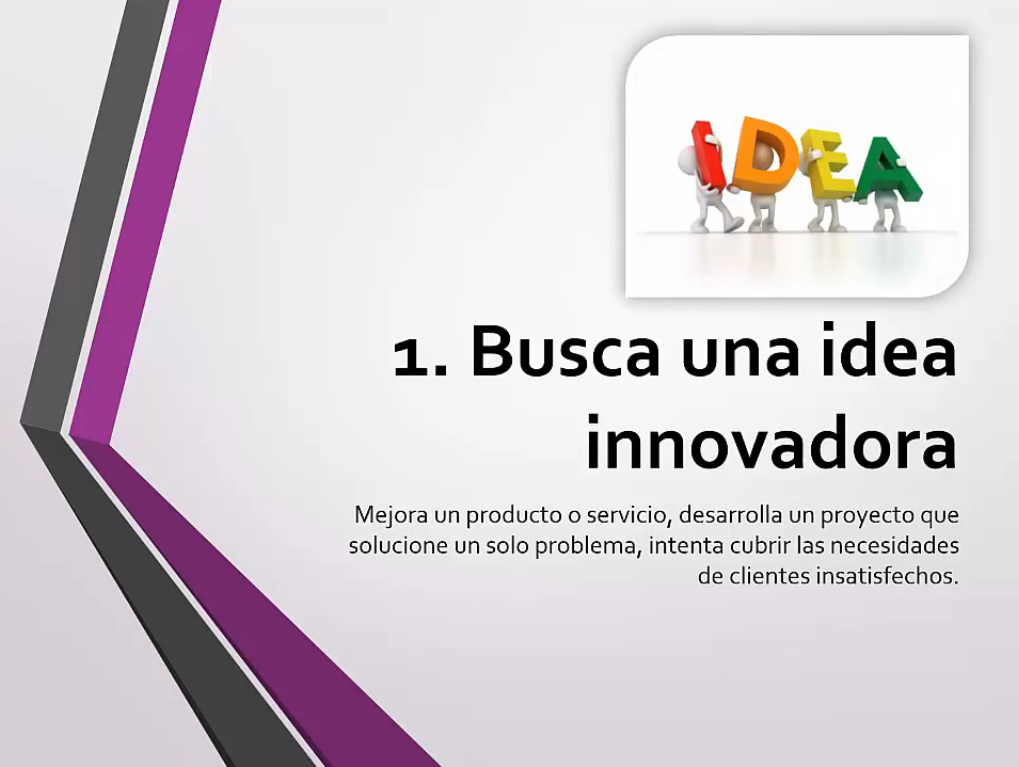Busca una idea innovadora