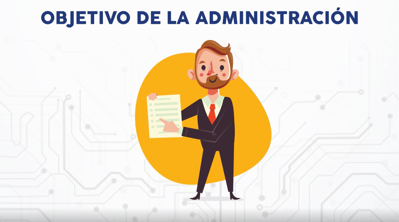Objetivo de la administración