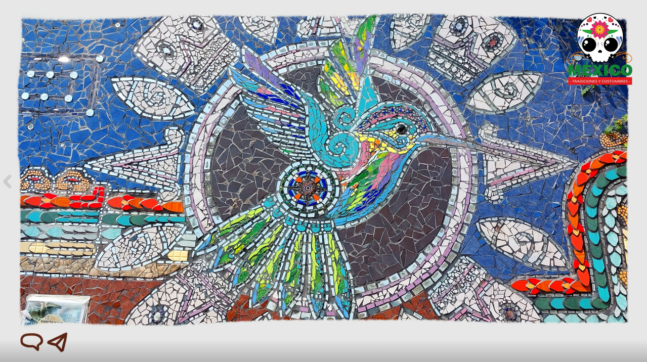 Colibrí mural Zacatlán